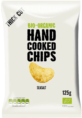 Handcooked Chips "Seasalt" | Trafo | bio | 125g