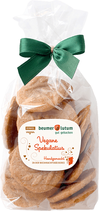 Handgemachte Dinkel Spekulatius | Beumer & Lutum | bio, vegan | 125