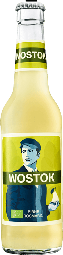 Limonade Birne Rosmarin | Wostok | bio, vegan | 330 ml