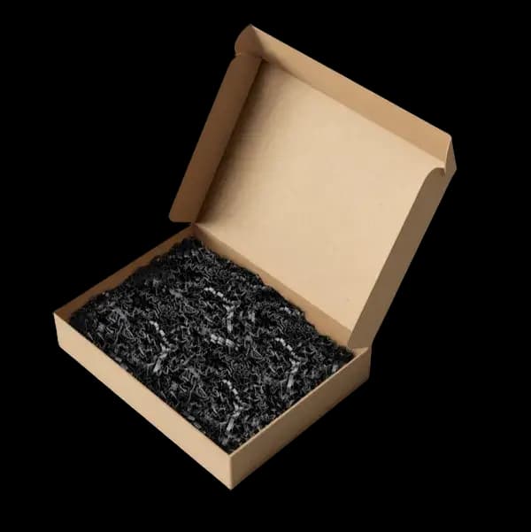 Schwarzes Füllmaterial