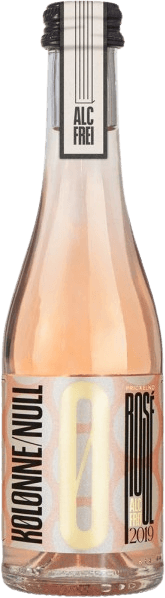 Prickelnder alkoholfreier Rosé Wein 2020 | Kolonne Null | vegan | 200 ml