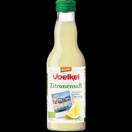Zitronensaft | Voelkel | Demeter | bio | 200 ml