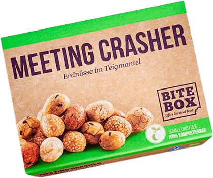 Erdnüsse im Teigmantel "Meeting Crasher" | Bitebox | vegan l 45g