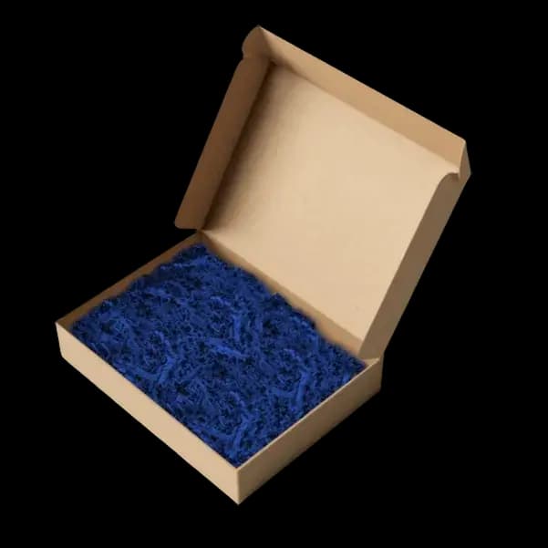 Blaues Füllmaterial