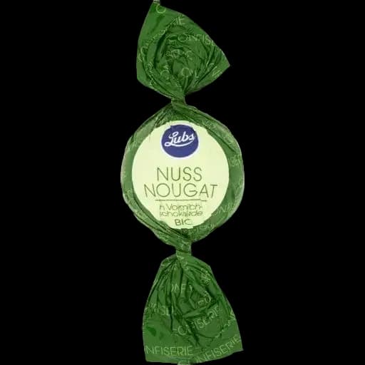 Confiseriekugel Nussnougat mit Vollmilch | Lubs GmbH | bio | 17g