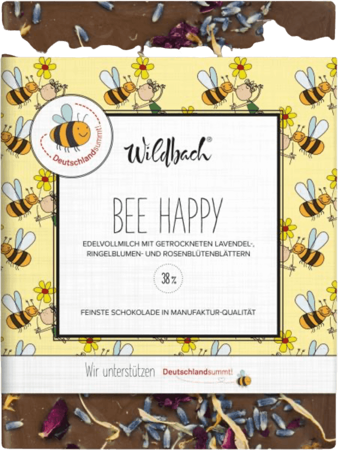 BEE HAPPY Manufakturschokolade | Wildbach | 70g