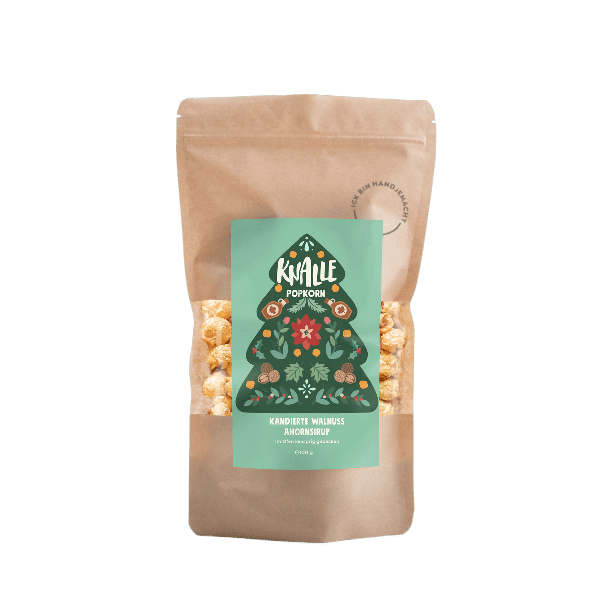 Popcorn "kandierte Walnuss Ahornsirup" | Knalle Popcorn | 40 g