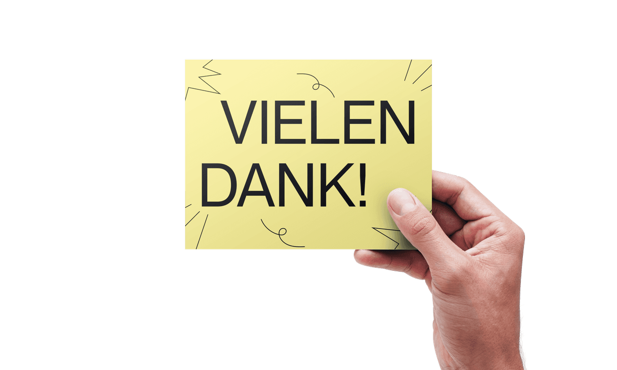 VIELEN DANK!