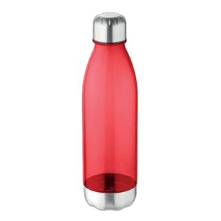 ASPEN Trinkflasche Tritan 600 ml, transparent rot