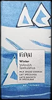 Winterschokolade Vollmilch mit Spekulatiusstückchen I Vivani I BIO, 100g
