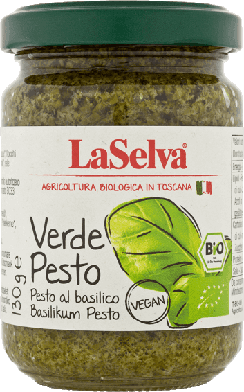 Grünes Pesto "Basilikum" | La Selva | bio, vegan | 130g