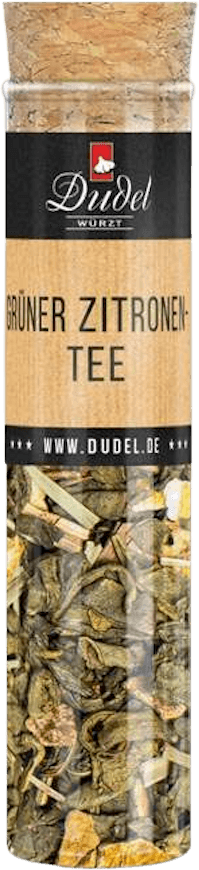 Grüner Zitronen Tee im Glas | Dudel | 19g