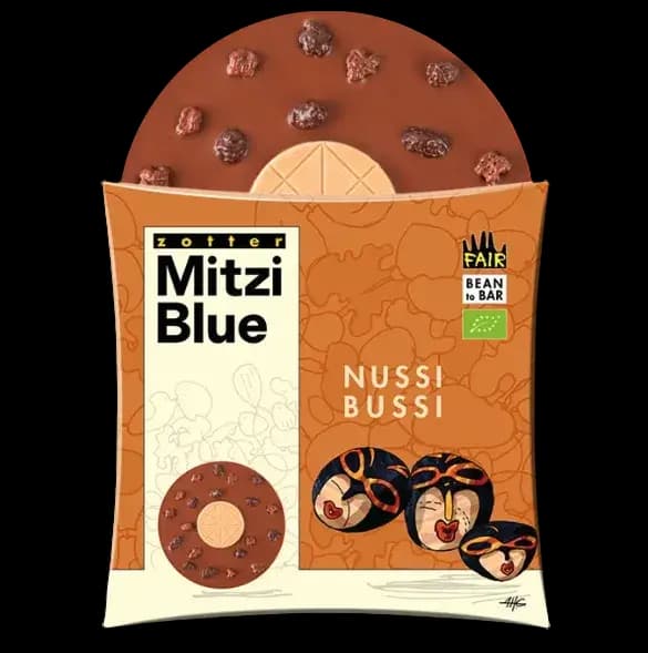 Nussi Bussi l Zotter Schokolade l 70g