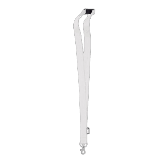 LANY RPET Lanyard RPET 20mm l weiß
