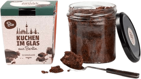 Kuchen im Glas Schokolade | Beumer Lutum | bio, vegan | 115 g