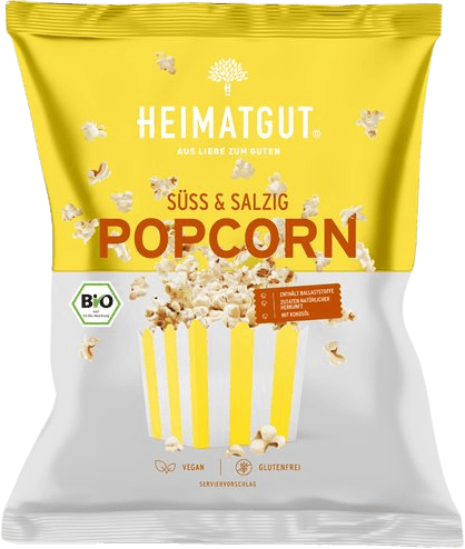 Popcorn süß salzig | Heimatgut | bio | 30g