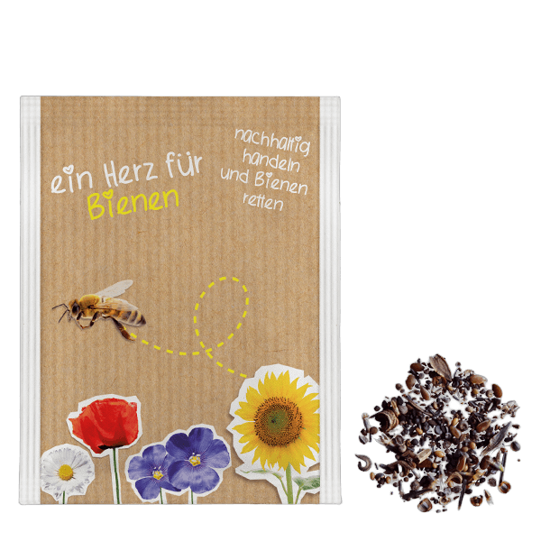 Samentütchen "Ein Herz für Bienen" | 2g