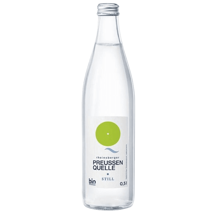 Regionales Wasser "still" | rheinsberger Preußenquelle | bio | 500 ml