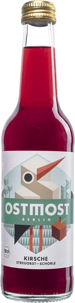 Fruchtschorle "Apfel-Kirsch" | Ostmost | bio, vegan | 330 ml