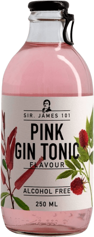 Alkoholfreier Gin Tonic "pink" | Sir James 101 | 250 ml
