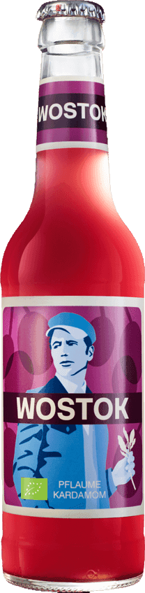 Limonade "Pflaume Kardamon" | Wostok | bio, vegan | 330 ml
