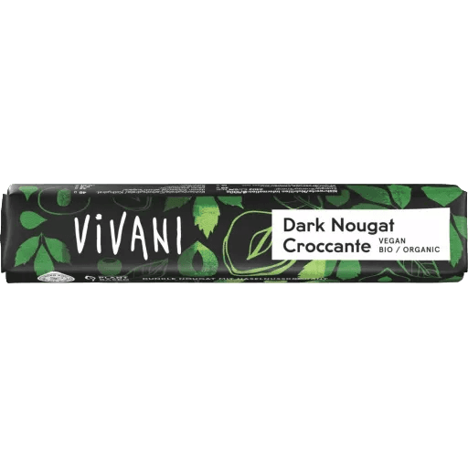 Schokoriegel "Dark Nougat" | Vivani | bio, vegan | 33g
