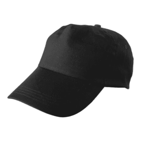 Baseballcap l schwarz l Baumwolle
