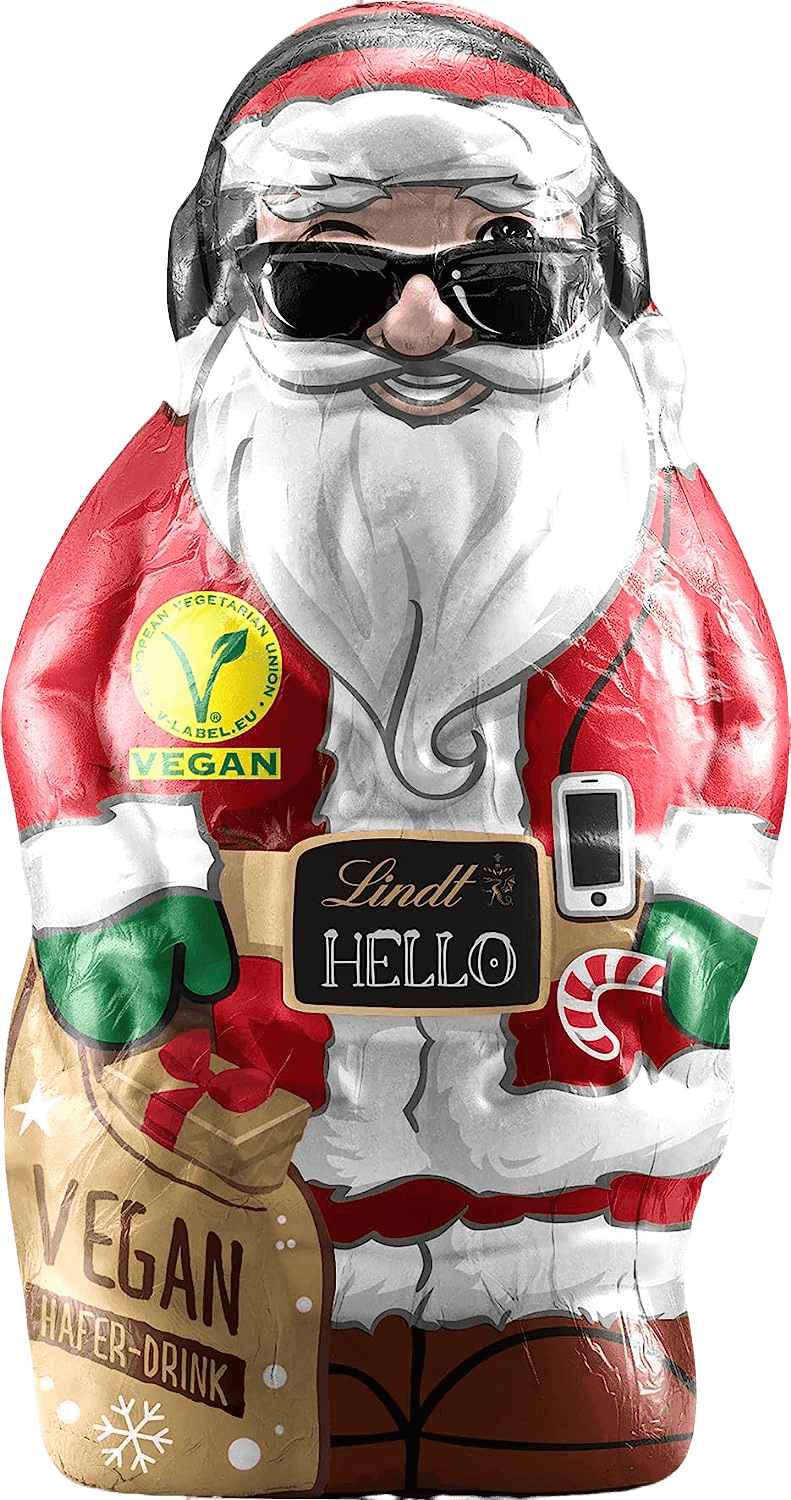 Hello Schoko-Weihnachtsmann | Lindt | vegan | 80g