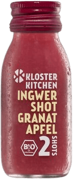 Ingwer Shot Granatapfel | Kloster Kitchen | bio, vegan | 30 ml