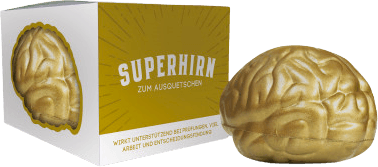 Anti-Stress-Ball "Superhirn"