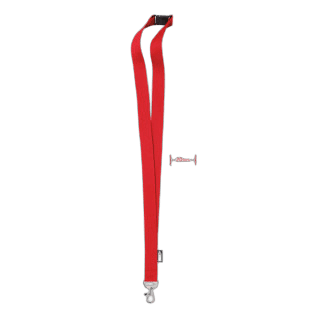 LANY RPET Lanyard RPET 20mm l rot