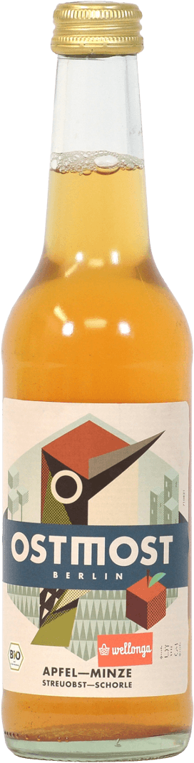 Fruchtschorle "Apfel Minze" | Ostmost | bio, vegan, glutenfrei | 330 ml