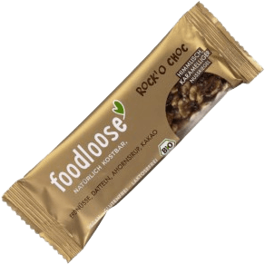 Nussriegel Rock' O Choc | Foodloose | bio, vegan, glutenfrei, laktosefrei | 35g