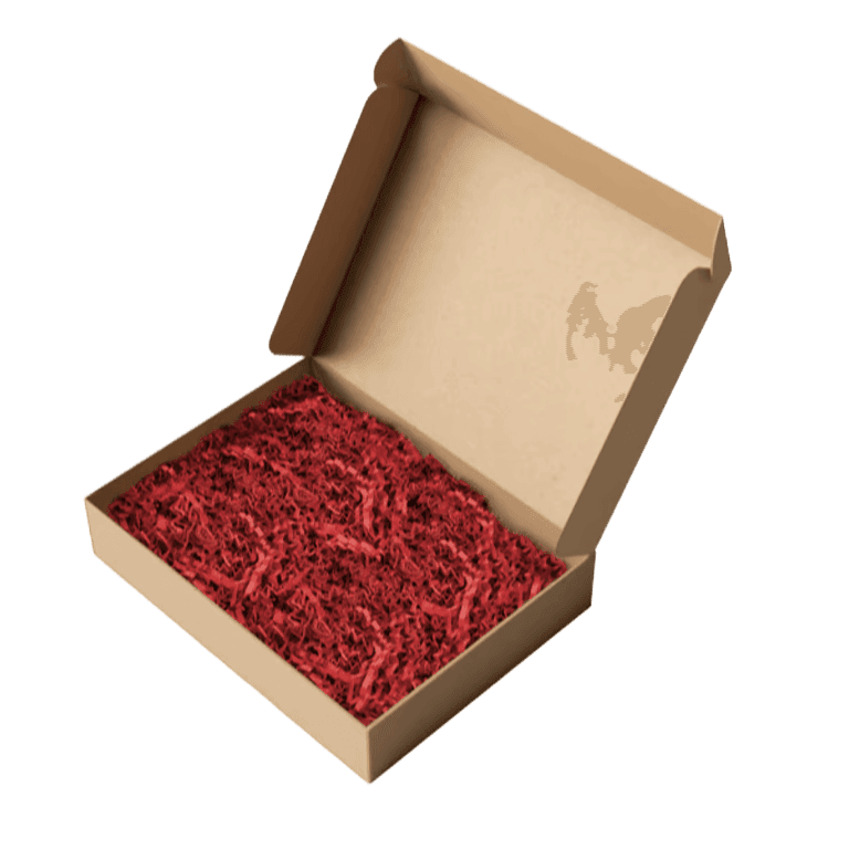 Rotes Füllmaterial