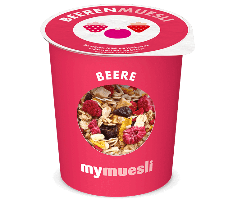 Beeren Müsli | mymuesli | bio | 85g