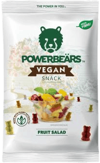 Gummibärchen Snack Fruit Salad | Powerbeärs | vegan, glutenfrei, laktosefrei | 50g