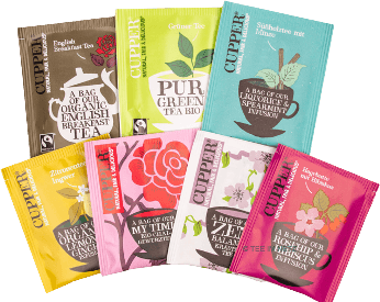 Trendige Tee-Beutel, 2 Stück | Cupper Mix | bio | 2x 4g