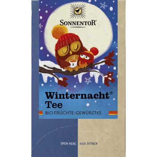 Winternacht Früchtetee I Sonnentor | bio, vegan | 2 Beutel pro Box