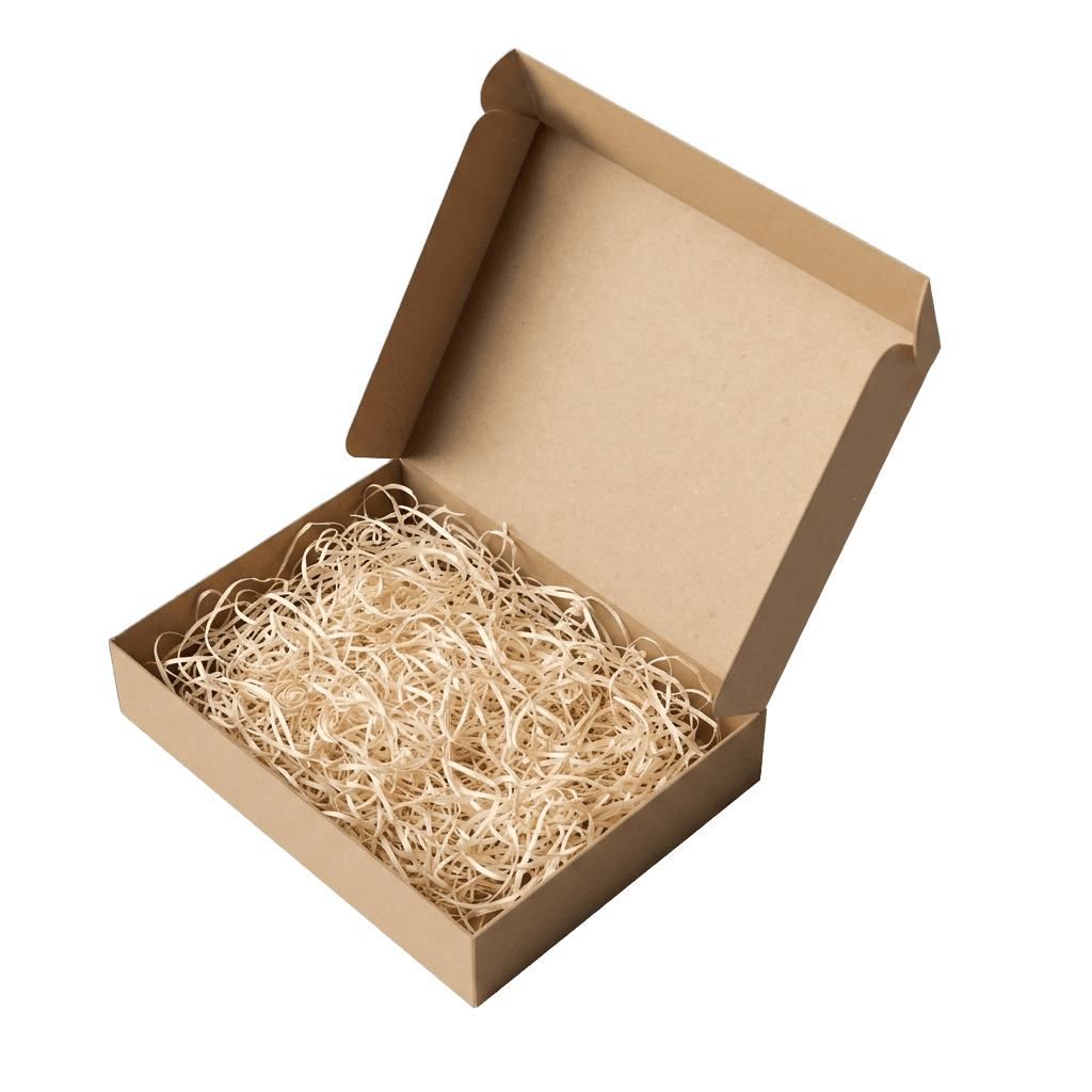 Holzwolle Füllmaterial