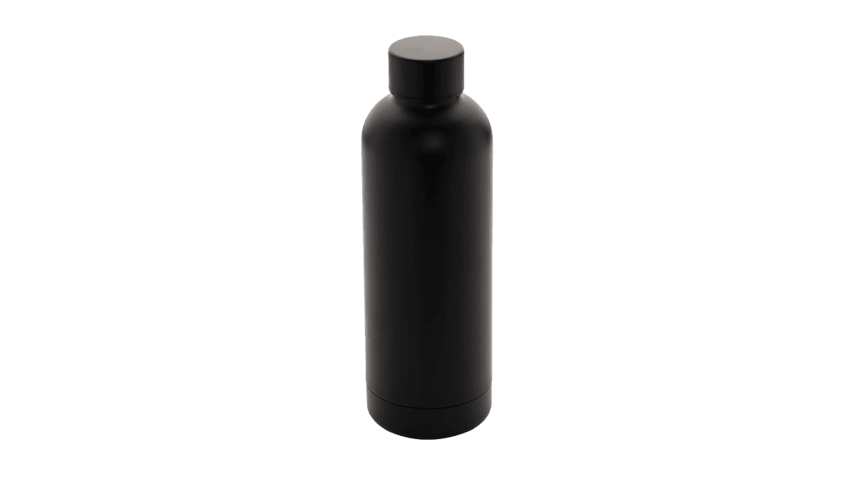 Trinkflasche – Recycelter Edelstahl, isoliert I 500ml