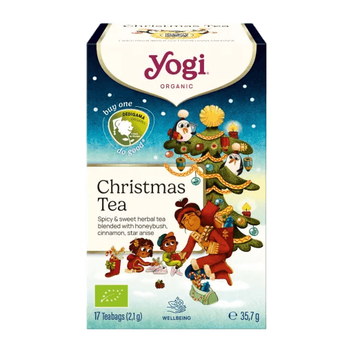 2 kräutrige Teebeutel "Weihnachtstee" | Yogi Tea | bio | 2 x 1,8g