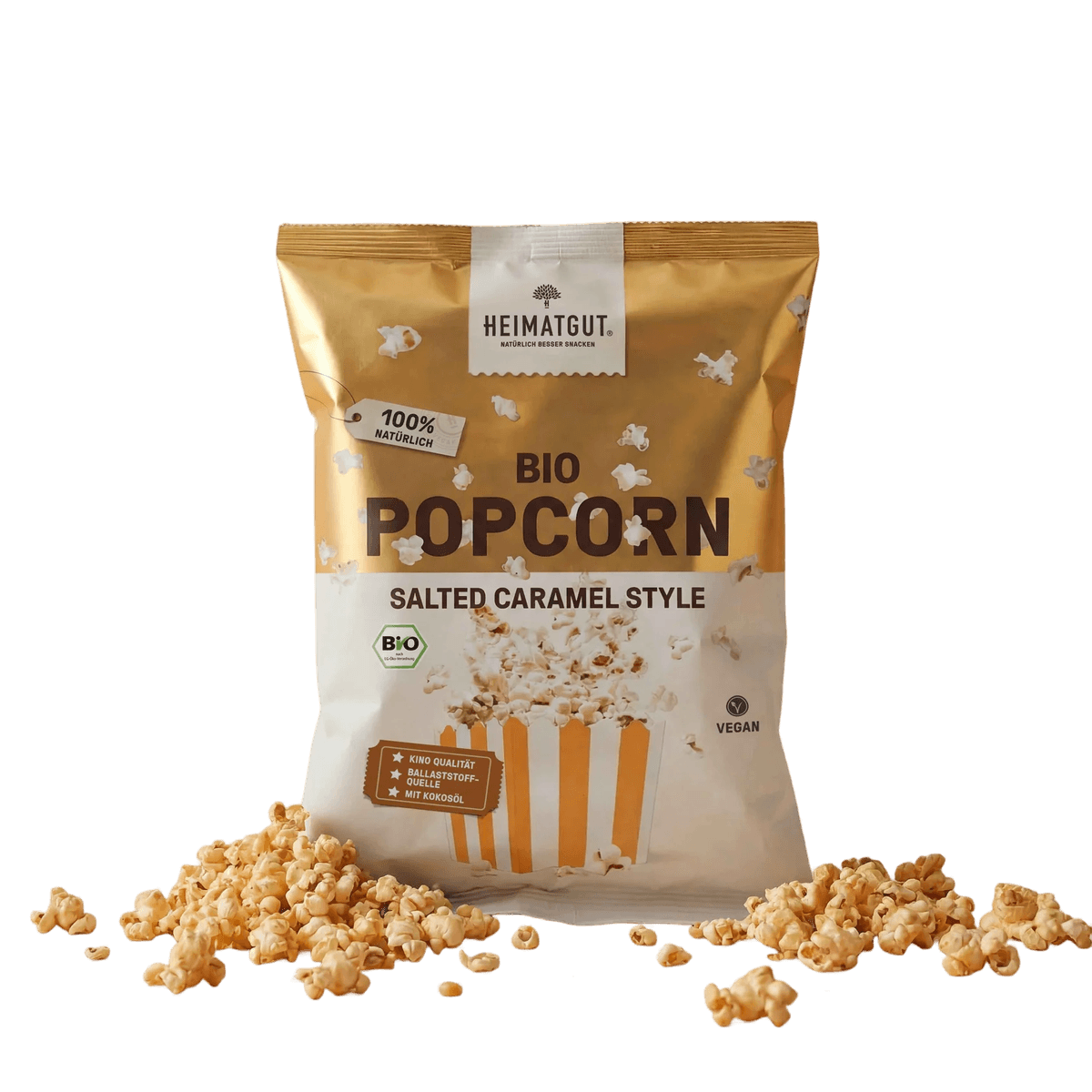 Salted Caramel Popcorn | Heimatgut | bio | 90g
